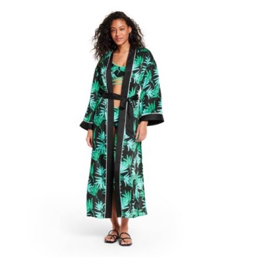 Fe Noel Target Palm Print Robe